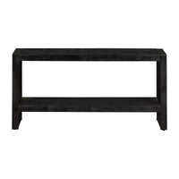 Mangoholz TV-Möbel Britt Schwarz 120 cm Mahom