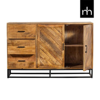 Mangoholz Anrichte Reno 140 cm Mahom