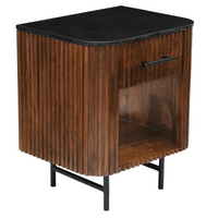 Mangoholz Nachttisch Austin 50 cm Mahom