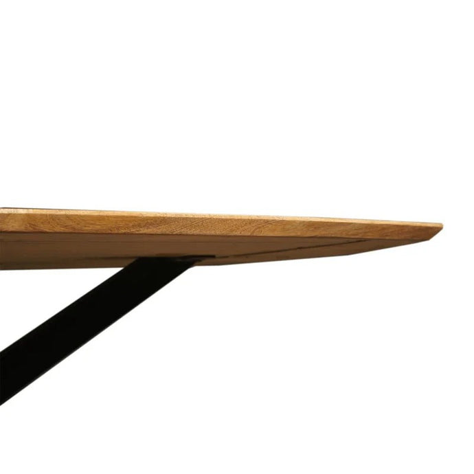 Mangoholz Esstisch Vicenza Dänisch Oval 200x100 cm Mahom