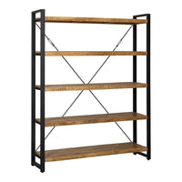 Mangoholz Bücherschrank Britt 160 cm Mahom