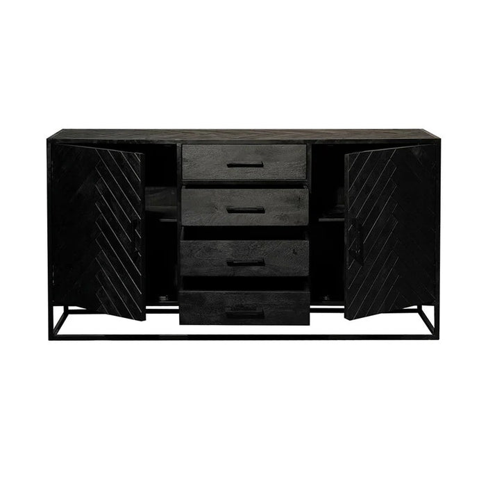 Mangoholz Anrichte Sienna 165 cm Mahom