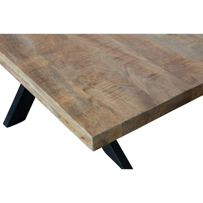 Mangoholz Esstisch Memphis Rechteck 160x90 cm Mahom