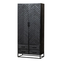Mangoholz Schrank Sienna 90 cm Mahom
