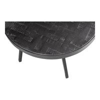 Mangoholz Couchtisch Dayton 74 cm Mahom