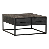 Mangoholz Couchtisch Sienna Square Mahom