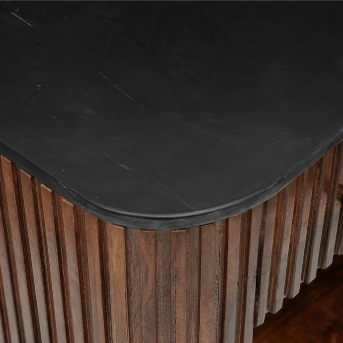 Mangoholz Nachttisch Austin 50 cm Mahom