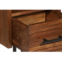 Mangoholz Nachttisch Tucson 35x60 cm Mahom