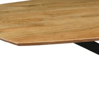 Mangoholz Esstisch Vicenza Dänisch Oval 240x110 cm Mahom