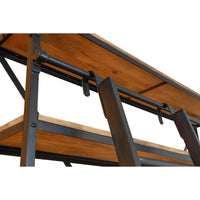 Mangoholz Bücherschrank Lincoln 160 x 225 cm Mahom