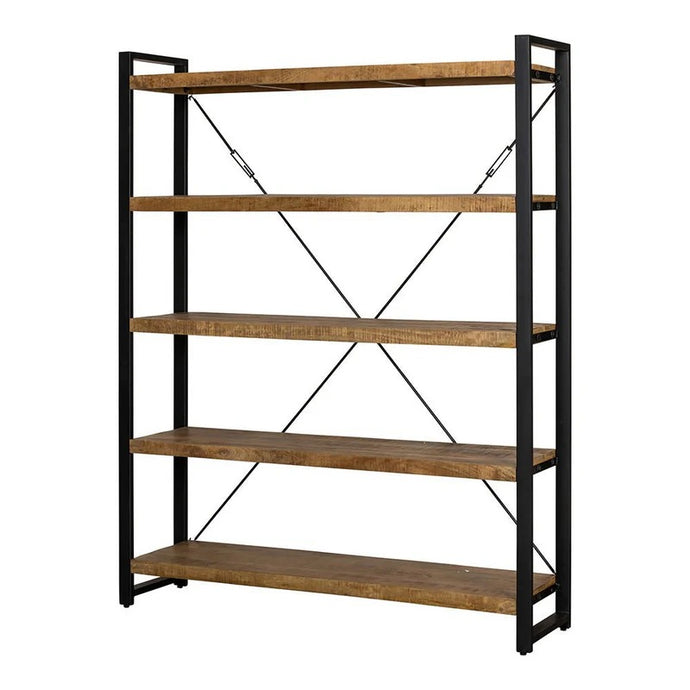 Mangoholz Bücherschrank Britt 160 cm Mahom