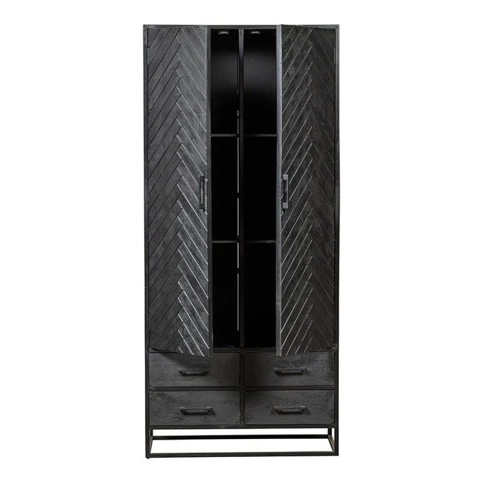 Mangoholz Schrank Sienna 90 cm Mahom