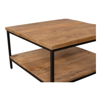 Mangoholz Couchtisch Miami 80 x 80 Mahom