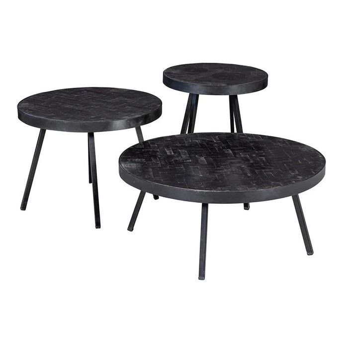 Mangoholz Couchtisch Dayton 45 cm Mahom