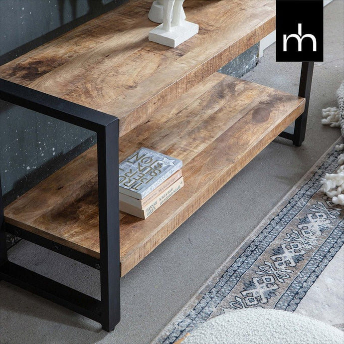 Mangoholz TV-Möbel Britt 120 cm Mahom