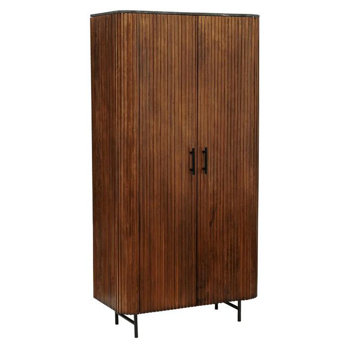 Mangoholz Schrank Austin 90 cm Mahom