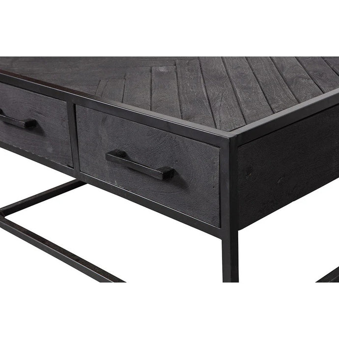 Mangoholz Couchtisch Sienna Square Mahom