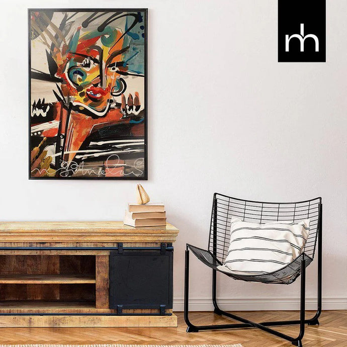 Mangoholz TV-Möbel Portland 200 cm Mahom