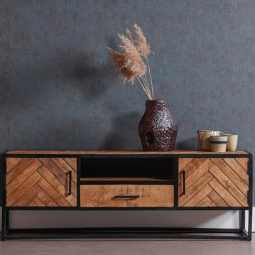 Mangoholz TV-Möbel Toronto 145 cm Mahom